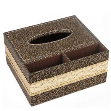 Imagem de Porta-toalhas de papel estilo europeu design retrô caixa de lenços multifuncional caixa de joias caixa de armazenamento de mesa caixa de papel guardanapo recipiente de papel