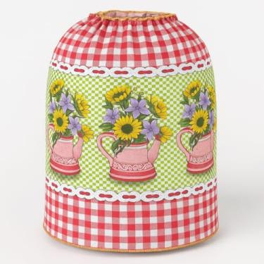 Imagem de Capa para Botijão de Gás – Estilo e Proteção para sua Cozinha (Bule Vermelho)