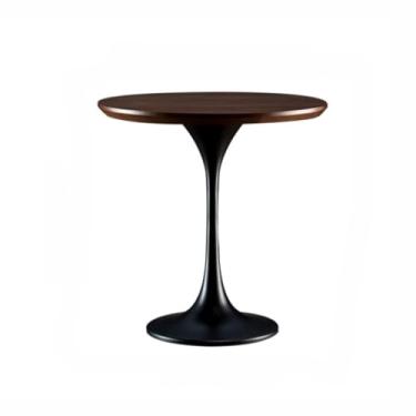 Imagem de Mesa central nórdica simples moderna casa mesa de centro sala de estar sofá varanda canto pequena mesa redonda quarto mesa (A)