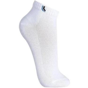 Imagem de Kit Com 3 Pares Esportiva Cano Curto Lupo 3225, 3 branco, 41/44