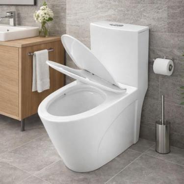 Imagem de Vaso Sanitário Monobloco Caixa Acoplada Privada Barcelona - STILLUS HO