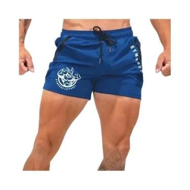 Imagem de Shorts Masculinos Para Academia, Corrida E Treino De Verão, Calças De 