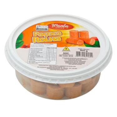 Imagem de Doce Paçoca Rolha Desembrulhada Wanlu 500g