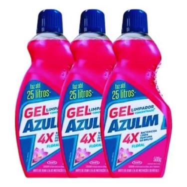 Imagem de Limpador Concentrado Gel 4 em 1 Rende até 25 Litros Floral - Azulim