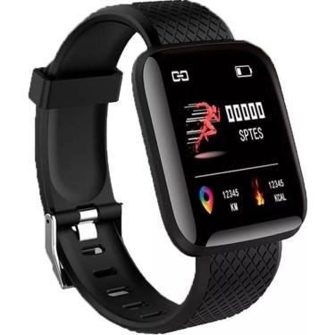 Imagem de Relogio Inteligente Smartwatch Preto Smart Bracelet