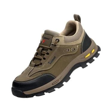 Imagem de Calçados De Segurança Masculinos Resistentes a Perfurações Botas De Tr