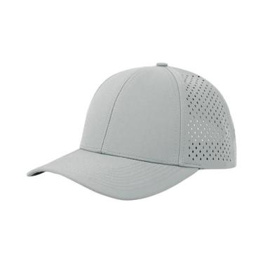 Imagem de Boné Esportivo Unissex De Cor Sólida Em Malha Respirável, Estilo Hip H