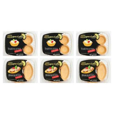 Imagem de Kit Barquetes e Tartelete Canapes P/Rechear 250 Und. - Speciale