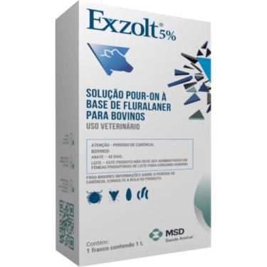 Imagem de Exzolt 5% Antiparasitário POUR-ON 1L - MSD