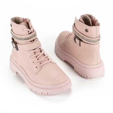 Imagem de Bota Coturno Pink Cats Infantil-Feminino