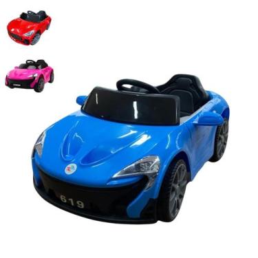 Imagem de Carrinho Elétrico Infantil 6V Mini Esportivo Brinquedo Criança Bateria