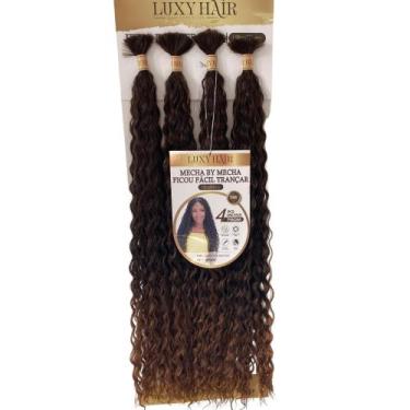 Imagem de Cabelo Cacheado Premium Anjo Plus Fibra De Queratina Luxy - bbless, 1b