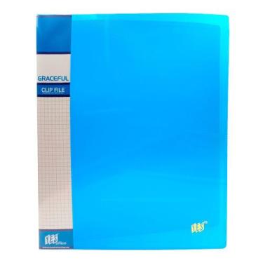 Imagem de Pasta Grampo Mola A4 Yes 811PS Sortida, Azul
