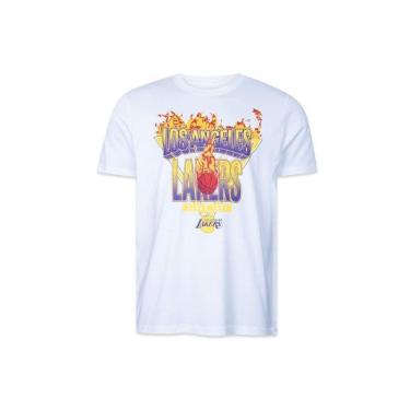 Imagem de Camiseta New Era Manga Curta NBA Los Angeles Lakers Masculino-Masculino