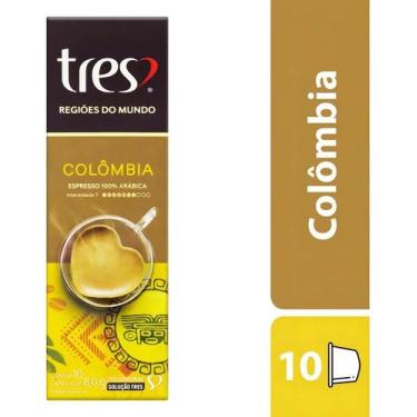 Imagem de Café em Cápsula Espresso Colômbia Regiões do Mundo Caixa 80g - Congrat