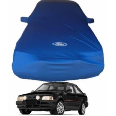Imagem de Capa de Carro Escort XR3 Tecido Lycra Premium - Cadilhe Capas, Vermelh