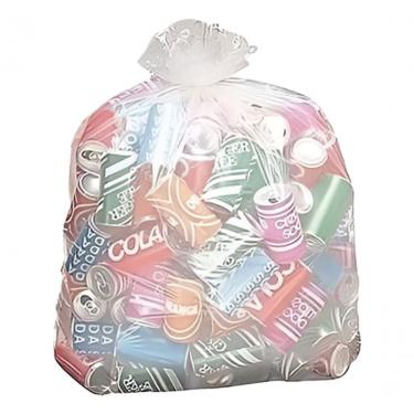 Imagem de Saco para Lixo Saco P Lixo de 100l Transparente 75x95x0 10 C 200 2pct para Descarte de...