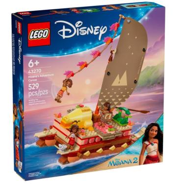 Imagem de Lego Disney - Canoa De Aventura Da Moana - 529 Peças - 43270