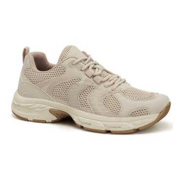 Imagem de Tênis Feminino Esportivo Ramarim 25-78231, Creme, Almond, 35