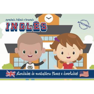 Imagem de Livro - Aprendendo, pintando e brincando - Inglês