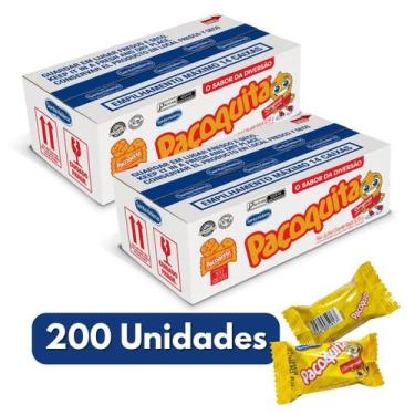 Imagem de Paçoca Paçoquita Santa helena 2 Caixas de 1,5kg, Paçoca
