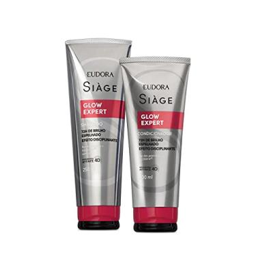 Imagem de Eudora Kit Siàge Glow Expert: Shampoo 250ml + Condicionador 200ml