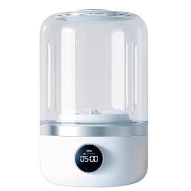 Imagem de Lavadora de roupa íntima, mini máquina de lavar ultrassônica portátil recarregável para roupas íntimas, pequena máquina de lavar roupa sem fio, ideal para casa, apartamento, viagens, acampamento