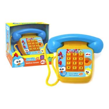 Imagem de Telefone Sonoro Galinha Pintadinha - Elka 1087