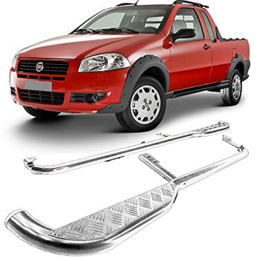 Imagem de ESTRIBO STRADA CHAPA ALUMINIO CROMADO