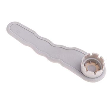 Imagem de LoveinDIY Chave de válvula de ar de PVC durável de 16 cm 8 Groove Spanner para barcos de jangada de canoa de caiaque