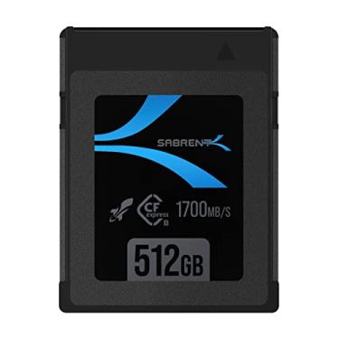 Imagem de SABRENT Cartão de memória Rocket CFX 512 GB CFexpress Tipo B R1700 MB/s W1500 MB/s (CF-XTBT-512)