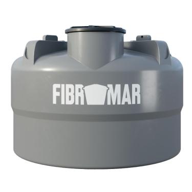 Imagem de Cisterna 5.000 litros Cinza Polietileno Fibromar