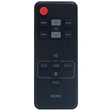 Imagem de AIDITIYMI NC305 Sub NC304UH Novo Controle Remoto IR para Magnavox 2.0ch Soundbar MSB2600 MSB2600/F7 Remote