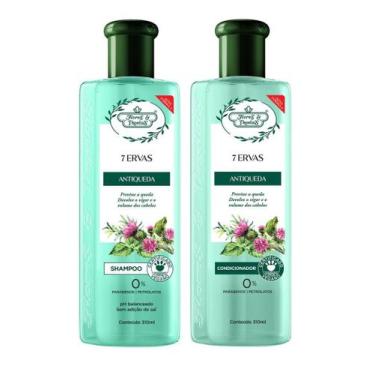 Imagem de Flores E Vegetais Sete Ervas - Kit Shampoo E Condicionador