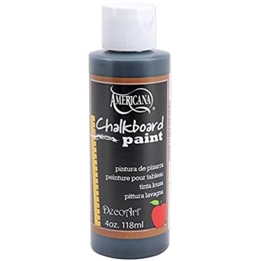 Imagem de DecoArt Tinta de lousa americana DS90-62, 113 g, tinta preta de ardósia