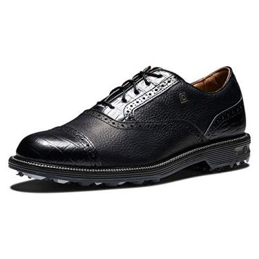Imagem de FootJoy Tênis de golfe masculino Premiere Series-Packard Boa Previous Season Style, Preto/preto, 47