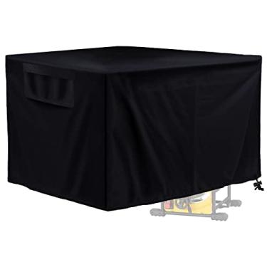 Imagem de Capa de serra de mesa, capa de serra de mesa impermeável de alta densidade, L29"*D23"*A15", capa de serra de mesa portátil para uso externo.