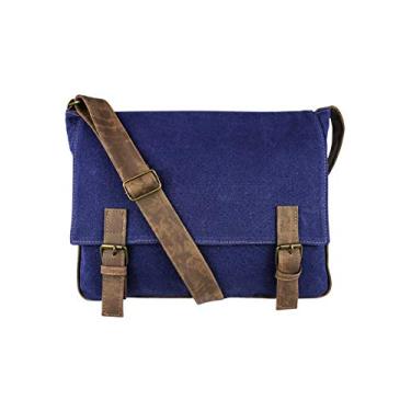 Imagem de Pasta Lenna's Carteiro Vintage A011 Azul