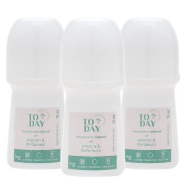 Imagem de Kit 3 Desodorantes Naturais Alecrim & Melaleuca Roll On