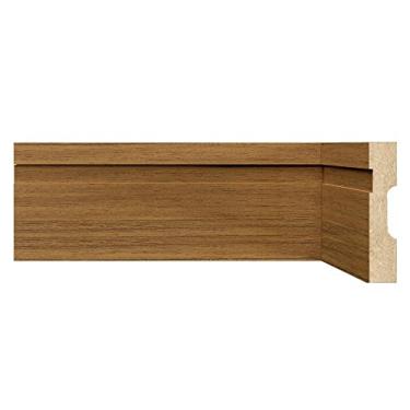 Imagem de Rodapé MDF 1002 15mmx10cm Metro Linear Moldufama Cedro