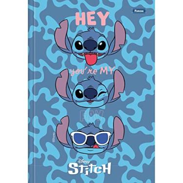 Imagem de Caderno Brochurao Capa Dura Stitch 80Fls Pct Com 05-103490
