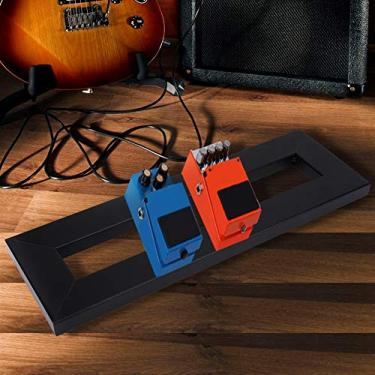 Imagem de 1 Conjunto de Efeitos de Placa de Pedal de Guitarra, Pedaleira de Efeitos Com Placa de Pedal de Efeito de Fita Placa de Pedal de Efeito de Guitarra Com Braçadeira de Fita de