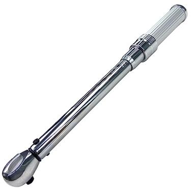 Imagem de WEDO Chave de torque com alça de metal, chave de torque de acionamento de 1/4 polegada, (4,0-20 Nm/3-15 pés-lbs.) Chave de torque, comprimento 290 mm