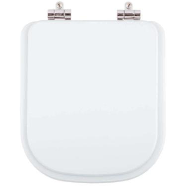 Imagem de Assento Sanitário Poliéster Soft Close Gap Branco para vaso Roca