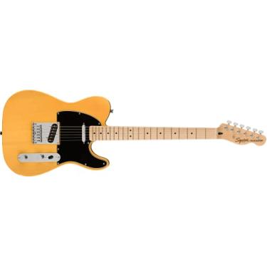 Imagem de Squier Affinity Series Telecaster Guitarra elétrica, Butterscotch Blonde, Maple Fingerboard