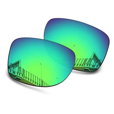 Imagem de Well-aimed Lentes de reposição compatíveis com óculos de sol Oakley Gauge 6 | Gauge 8 L - Verde irídio polarizado