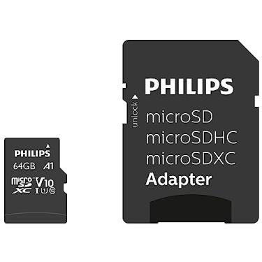 Imagem de Philips - Cartão de memória Micro SDHC 64 GB Classe 10 + Adaptador