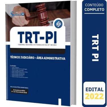 Imagem de Apostila Trt Pi - Técnico Judiciário - Área Administrativa - Editora S