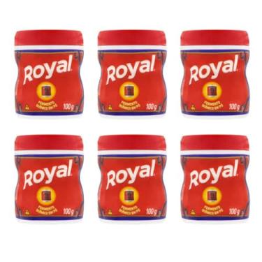 Imagem de Fermento Quimico Pó Royal 100G Kit Pack 06 Frascos
