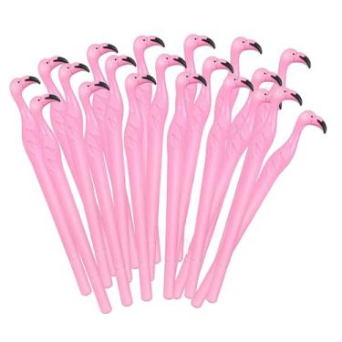 Imagem de 20 canetas de tinta de gel flamingo, canetas de tinta preta de 0,5 mm, para crianças, mulheres, colegas de trabalho, escritório, escola, casa, casamento, chá de panela, estudantes, professores,